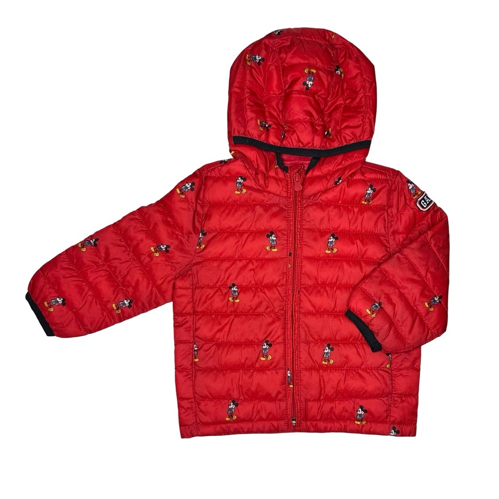 Gap Disney Mickey Light Weight Puffer‎ Jacket